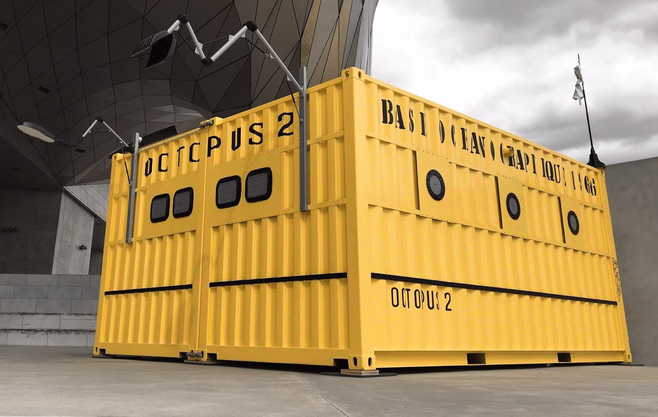 Conteneur Octopus Musée Confluence Lyon