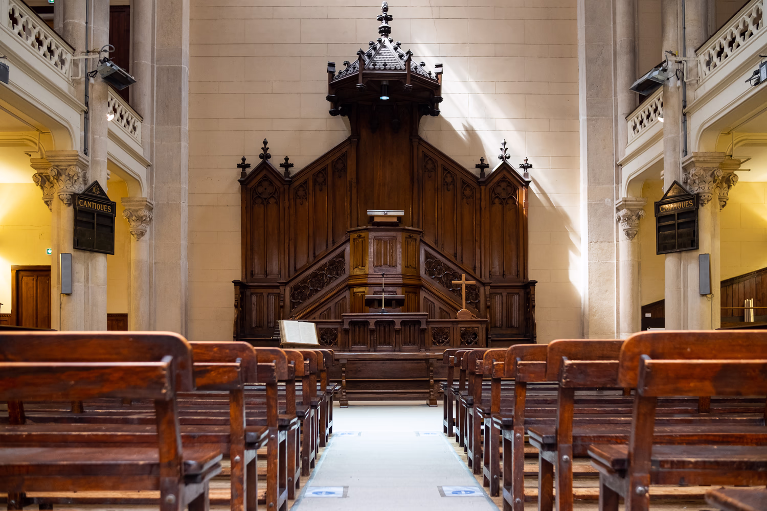 Temple Protestant Rue Lanterne Lyon