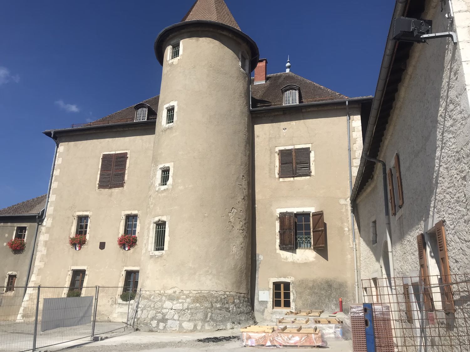 Restauration Chateau Vesancy