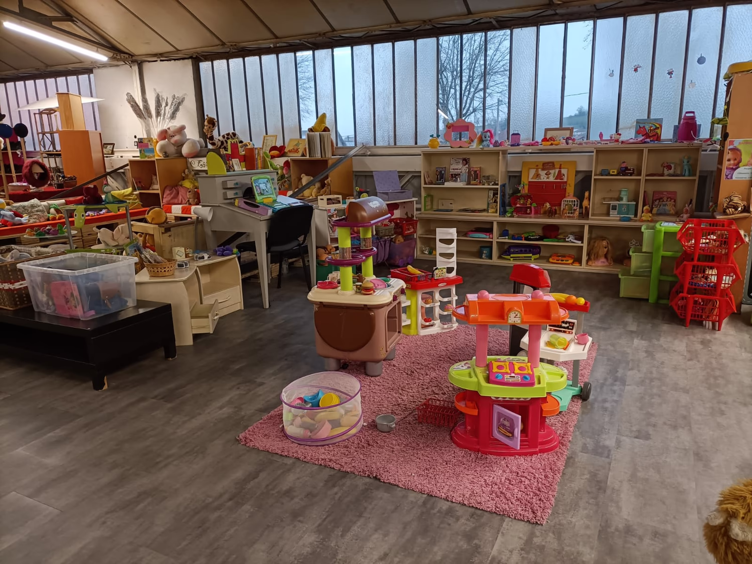 Équipement Ressourcerie Salle Jouets